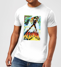 Justice League Aquaman Cover Men's T-Shirt - White - S