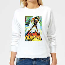 Justice League Aquaman Cover Women's Sweatshirt - White - XS