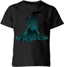 Harry Potter Sorting Hat Silhouette Kids' T-Shirt - Black - 3-4 Years - Black