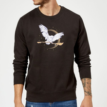 Harry Potter Hedwig Broom Sweatshirt - Black - M