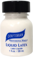 White Liquid Latex - Graftobian 29 Ml Flytende Latex