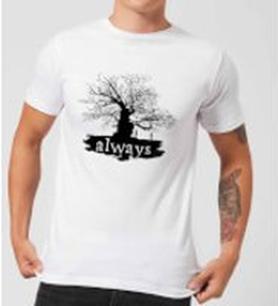 Harry Potter Always Tree Men's T-Shirt - White - XL