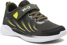 Sneakers YK-ID by Lurchi Lizor 33-26631-31 S Black Olive Neon Yellow