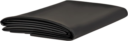 vidaXL Dammduk svart 2x2 m PVC 0,5 mm