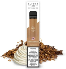 Cream Tobacco Elf Bar Pod Mod Usa e Getta - 600 Puffs