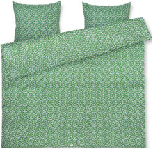 Pleasantly Sengetøj 200X220 Cm Grøn Home Textiles Bedtextiles Duvet Covers Green Juna