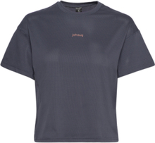 Shape Tee Sport T-shirts & Tops Short-sleeved Blue Johaug