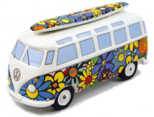 Hippie VW bus spaarpotten 21 cm