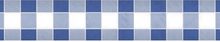 Blauw/wit ruitjes papieren tafellaken/tafelkleed 1000 x 118 cm