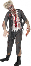 High school zombie kostuum voor heren