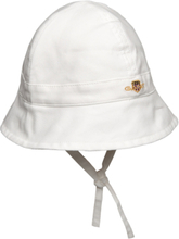 Light Cotton Sun Hat Accessories Headwear Hats Bucket Hats Hvit GANT*Betinget Tilbud