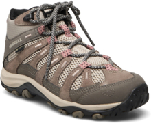 "Women's Alverst 2 Mid Gtx - Aluminum Sport Sport Shoes Outdoor-hiking Shoes Beige Merrell"