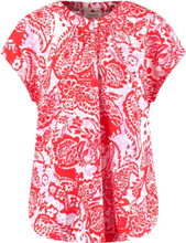 Blouse 1/2 Sleeve Tops Blouses Short-sleeved Red Gerry Weber