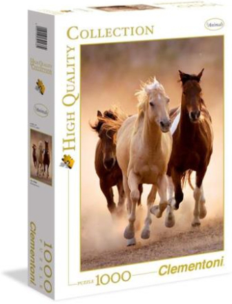1000 pcs. High Quality Collection RUNNING HORSES