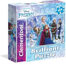 104 pcs Brilliant Frozen Puzzle SQUARE