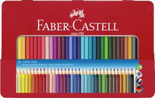 Faber-Castell - Coloured pencil Colour Grip tin of 36