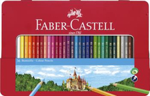 Faber-Castell - Color pencils hexagonal tin 36 pcs