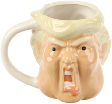 Donald Trump Inspirerad 3D Kopp i Keramik