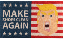Make Shoes Clean Again - Donald Trump Inspirerad Dörrmatta 76x45 cm