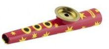 Kazoo fløjte rød13 cm
