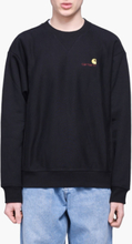 Carhartt WIP - American Script Sweatshirt - Sort - XS