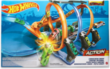 Action Corkscrew Crash-Banesæt Toys Toy Cars & Vehicles Race Tracks Multi/patterned Hot Wheels