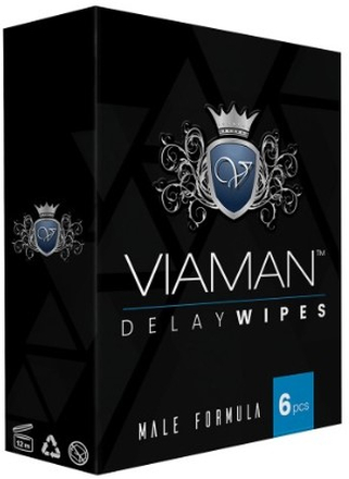 Viaman Delay Wipes