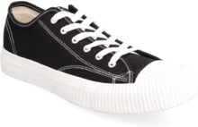 Biajeppe Sneaker Canvas Low-top Sneakers Black Bianco