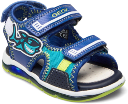 B Sandal Todo Boy Shoes Summer Shoes Sandals Blå GEOX*Betinget Tilbud