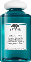 Well Off® Fast And Gentle Eye Makeup Remover Beauty Women Skin Care Face Cleansers Eye Makeup Removers Nude Origins