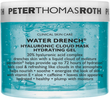 Water Drench Hyaluronic Cloud Mask Hydrating Gel 50Ml Beauty WOMEN Skin Care Face Face Masks Nude Peter Thomas Roth*Betinget Tilbud