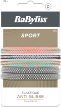 No-Slip Elastics Sport Hair Band Accessories Hair Accessories Scrunchies Multi/mønstret Babyliss*Betinget Tilbud