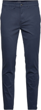 Structure Superflex Chinos Bottoms Trousers Chinos Blue Lindbergh