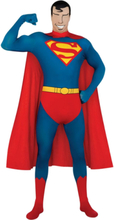 Licensierad Comic Superman Second Skin Maskeraddräkt