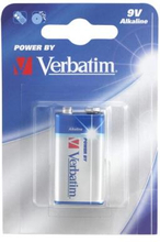 Verbatim 9v Alkaline Batteri, (6LR61)