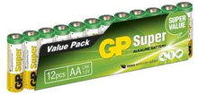 GP Super Alkaline AA 12-pack