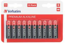 Verbatim AA Alkaline Batteri, (LR6) 10-pack