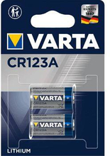 Varta: CR123A 3V Lithiumbatteri 2-pack