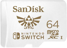SANDISK MicroSDXC Nintendo Switch 64GB UHS-I, 100/60