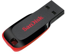 SANDISK USB-minne 2.0 Blade 16GB Svart