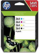 HP No 364 B/C/Y/M Combo pack