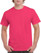Fuchsia roze katoenen shirts voor heren