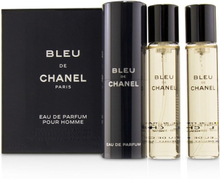 Chanel Bleu de Chanel Eau de Parfum EDP Refillable 20 ml + Eau De Parfum Refill 2 x 20 ml (man)