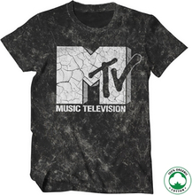 MTV Cracked Logo Organic T-Shirt, T-Shirt