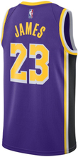 LeBron James Lakers Statement Edition 2020 Jordan NBA Swingman Jersey - Purple