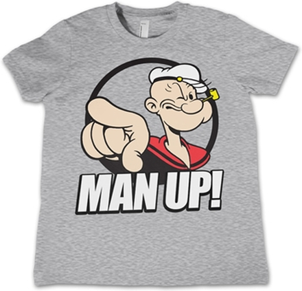 Popeye - Man Up! Kids T-Shirt, T-Shirt
