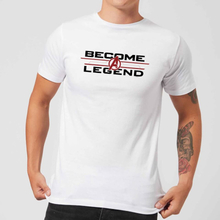Avengers Endgame Become A Legend Herren T-Shirt - Weiß - 5XL