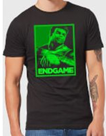 Avengers Endgame Hulk Poster Men's T-Shirt - Black - L - Black
