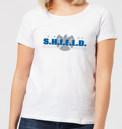 Marvel Avengers Director Of Shield Women's T-Shirt - White - XXL
