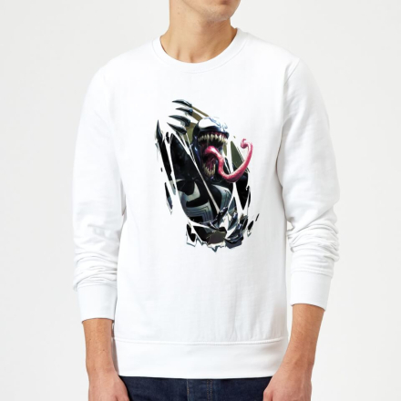 Marvel Venom Inside Me Sweatshirt - White - L